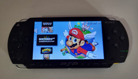 Sony PSP 1001 PlayStation Portable With IPS Screen Installed & Extras