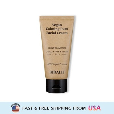 [BIDALLI] Vegan Calming Pure Facial Cream 80ml (K-Beauty) -US SELLER