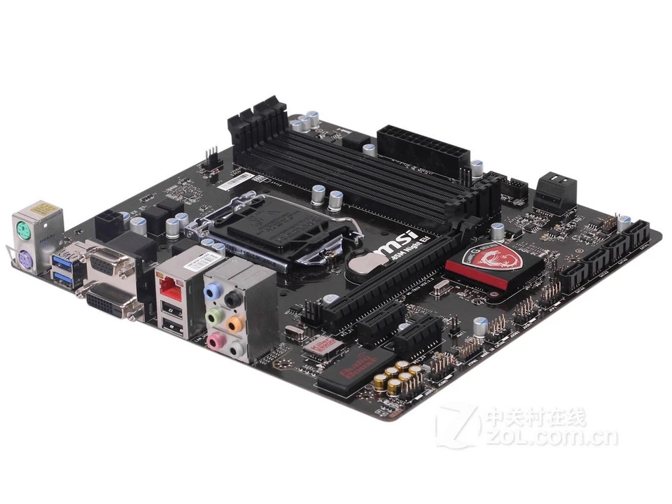MSI B85M Night Elf Intel B85 DDR3 LGA 1150 Micro ATX Motherboard - Image 4 of 4