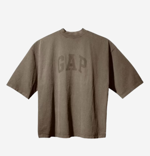 Yeezy Gap Engineered By Balenciaga Dove 3/4 Sleeve T-Shirt, Beige