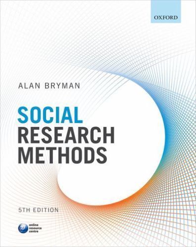 Social Research Methods by Alan Bryman (Paperback, 2015) - Foto 1 di 1