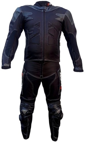 Tuta per moto Divisibile TOURING in pelle TESSUTO 46 48 50 52 56 58 60  BIESSE | eBay