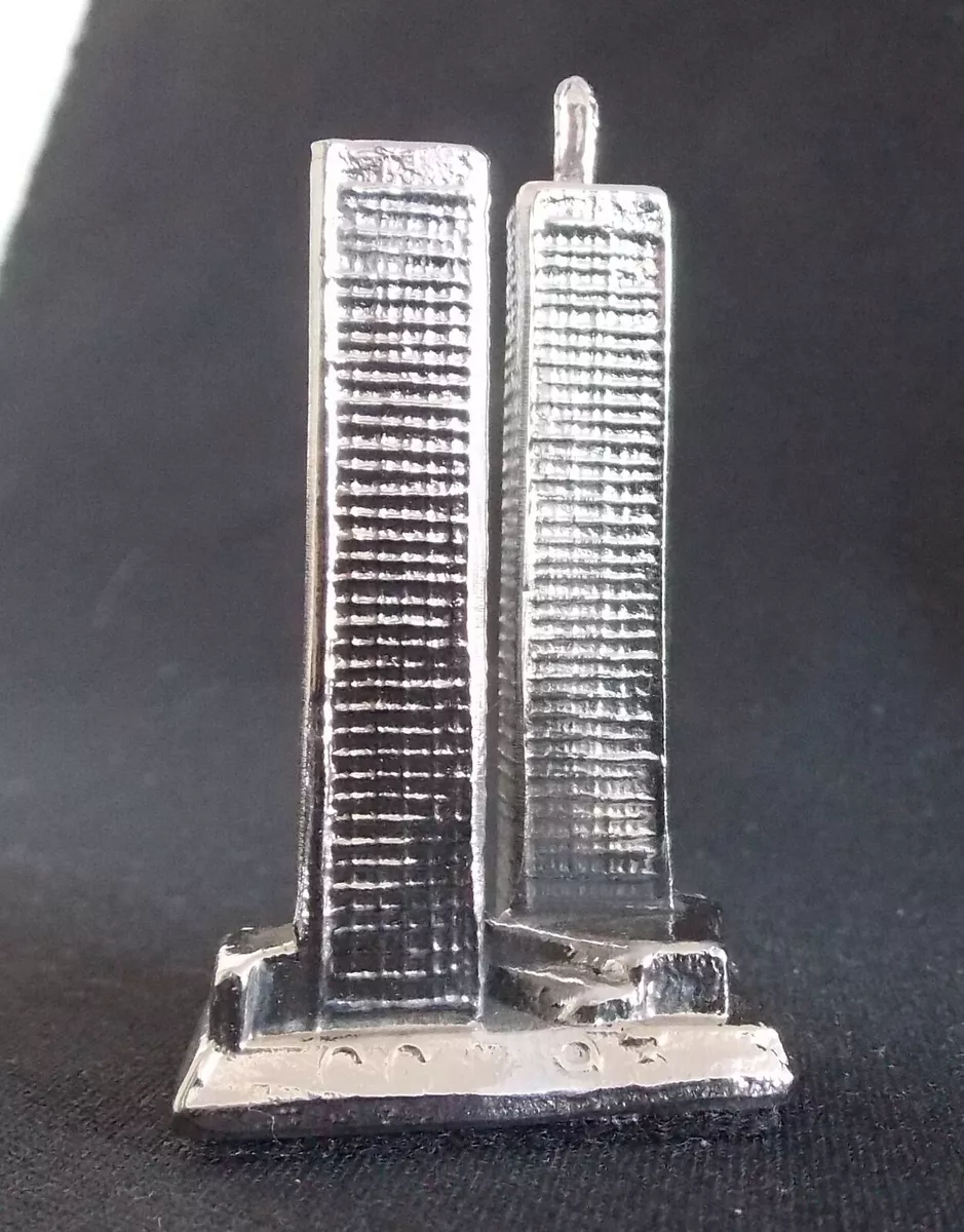 NEW YORK NY WTC WORLD TRADE CENTER SOUVENIR BUILDING TWIN TOWERS