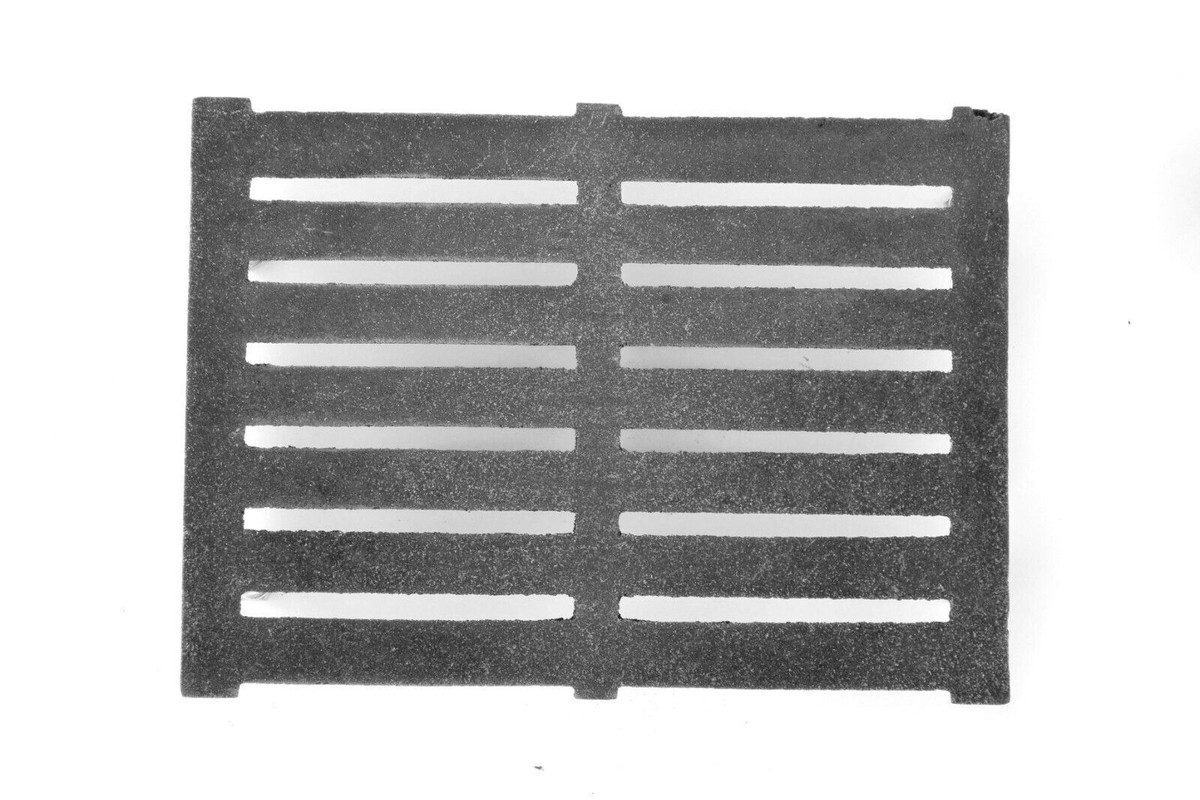 Grille En Fonte Pour Poêle Ou Cheminée - 38x26 Cm - Modèle CA136