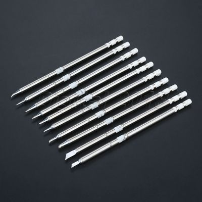 10pcs/lot T12 Series Soldering Iron Tips Welding Tool Replacement Kit for Hakko