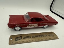 Vintage Amt Red 1966 Mercury Comet Indianapolis 500 Pace Car Dealer Promo Car
