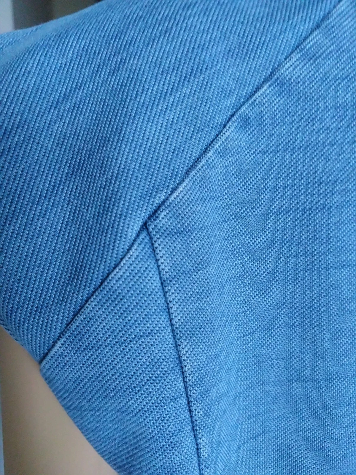 MAISON MARGIELA MM 6 Maison Martin Margiela abito tunica blu chiaro in denim a tubino taglia S M