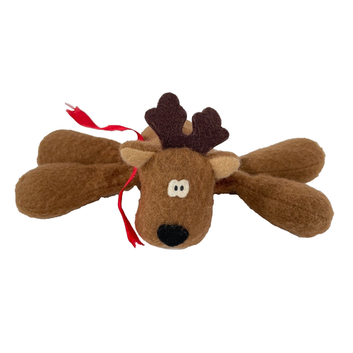 Vintage Hallmark Mini Plush Rodney the Reindeer Christmas Stuffed