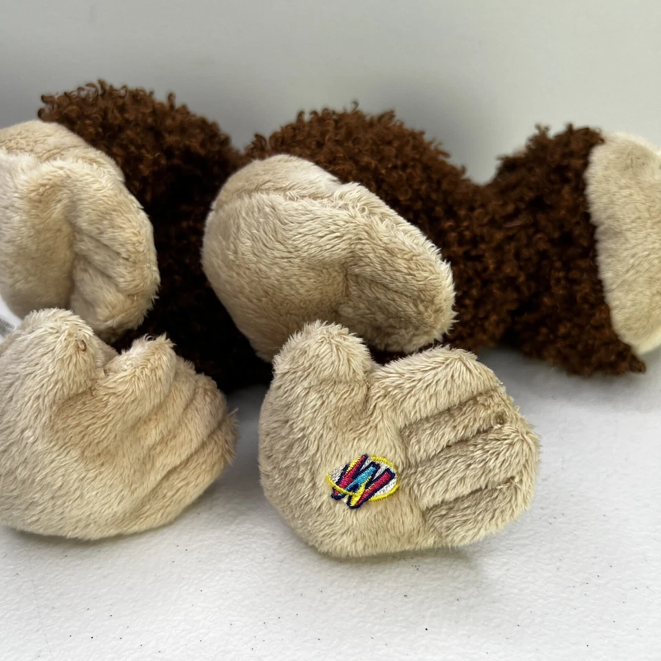 Ganz Webkinz Cheeky Monkey Plush Curly Brown Stuffed Animal Toy 8 Inch HM080 - Image 3 of 4