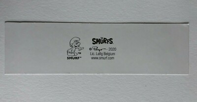 Supreme Smurfs Box Logo Sticker Purple 100% Authentic FW20 Supreme Smurfs Box Logo Sticker Purple 100% Authentic FW20