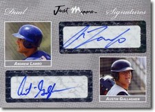 2008 Andrew Lambo * Austin Gallagher * Autograph Rookie SILVER Auto #/25