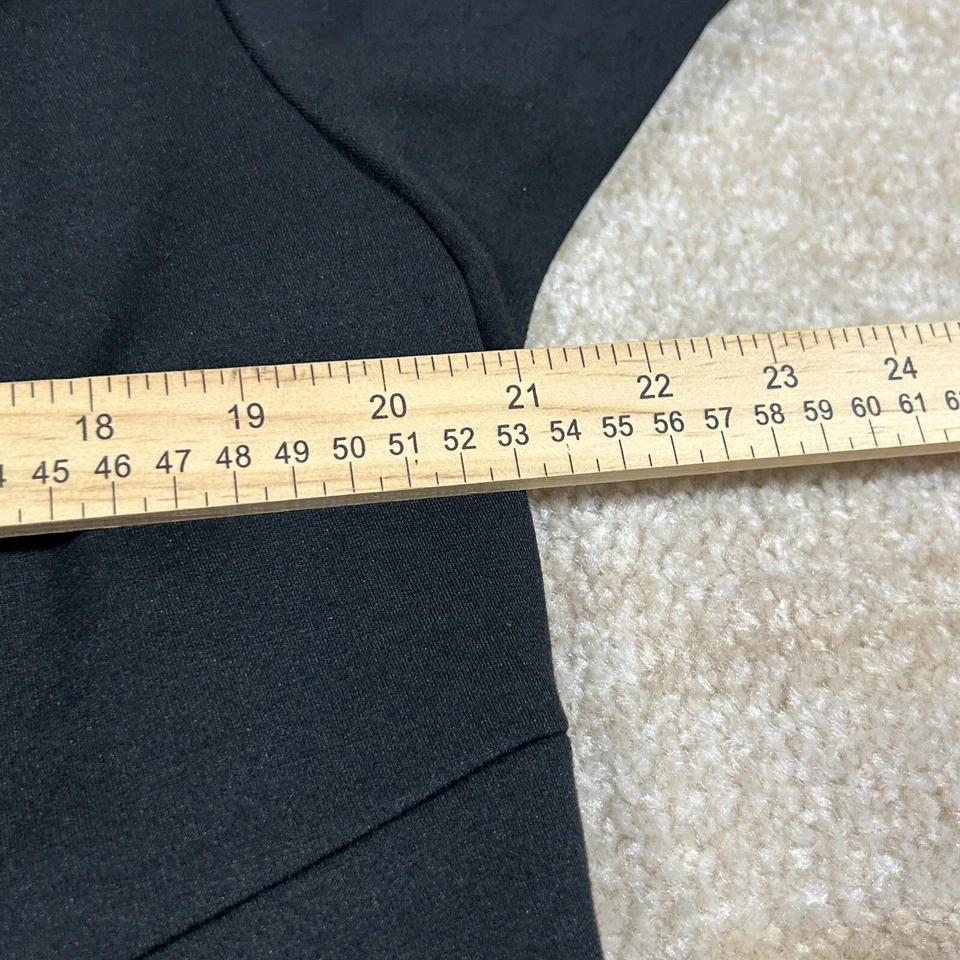 Lux II Dress Womens 18W Black Stretch Modern Workwear Jewel Neck Comfy - Image 4 of 4