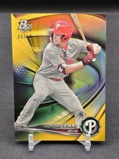 JORDAN VIARS 2022 Bowman Platinum Top Prospects Gold  /50 Phillies