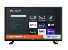 ONN. 24 Class HD 720P LED Roku Smart TV