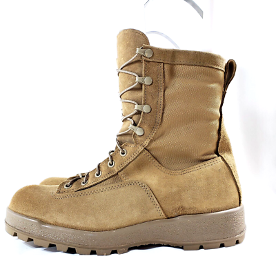 McRAE Waterproof Hot Weather Military Combat Boots Sz 11 Coyote