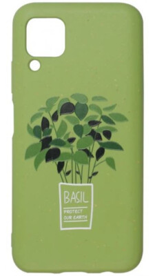 Cellect Green Huawei P40 Lite Basilikum Protect our Earth label Go Green