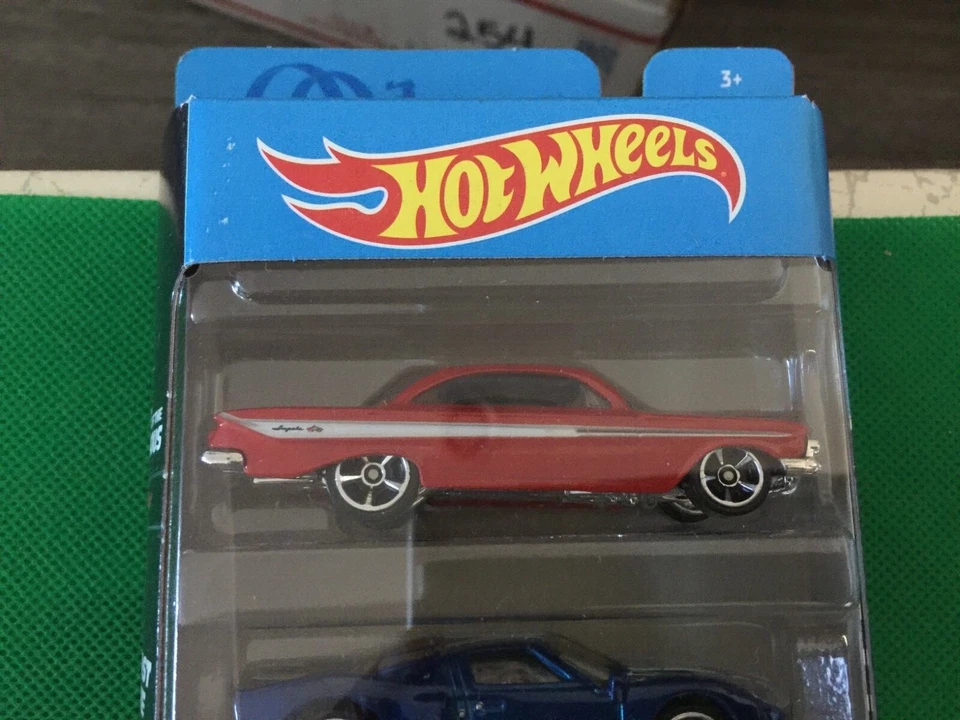 Hot Wheels - Fast & Furious 5 Pack - Ford GT / Evo / Impala / Nissan 350Z B255 - Image 2 of 4