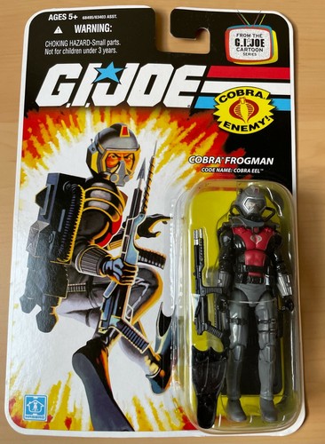 G.I. Joe 25th Anniversary, Cartoon Series COBRA EEL Frogman Action Figure