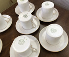 Royal Tuscan Fine English Bone China Audubon Birds  -Gold Trim- Eight Sets — photo 6