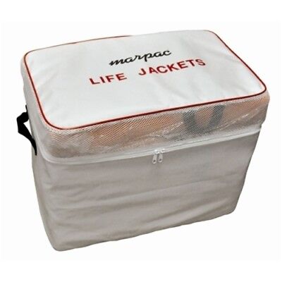 Boat Marine Life Jacket Storage Bag For 5 Type II Jackets Mesh Top For Airflow | eBay