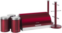 Morphy Richards 6 Piece Storage Set Red Morphy Richards 6 Piece Storage Set Red