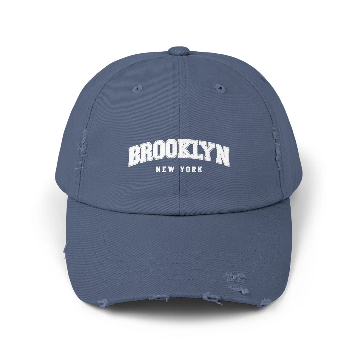 Brooklyn New York College Letterman New York City Unisex Distressed Cap