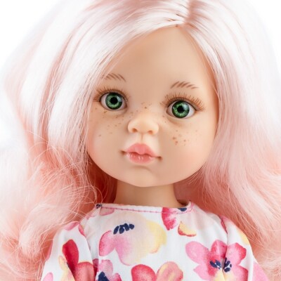 Paola Reina 04468 Bambola Rosa-Multicolore 32 Cm