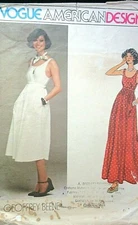 Vogue American Designer Pattern 1408 Geoffrey Beene Size 8