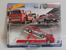 '65 Mercury Comet Cyclone Ford C-800 Hot Wheels Team Transport Diecast 1:64