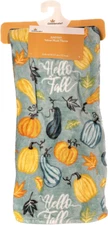 Way To Celebrate! Harvest Velvet Plush Throw 50x60 Hello Fall NEW