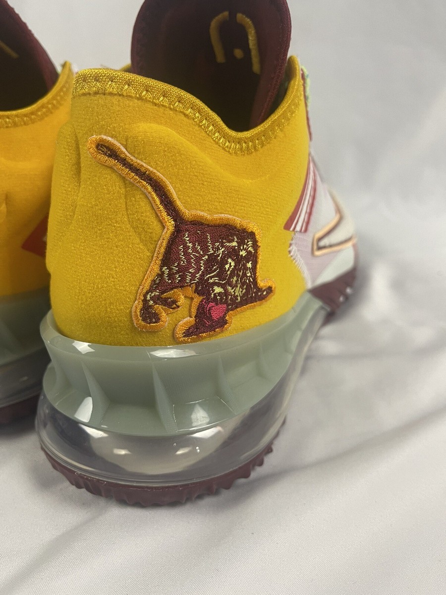 Nike LeBron 18 Low x Mimi Plange Higher Learning CV7562-102 Mens