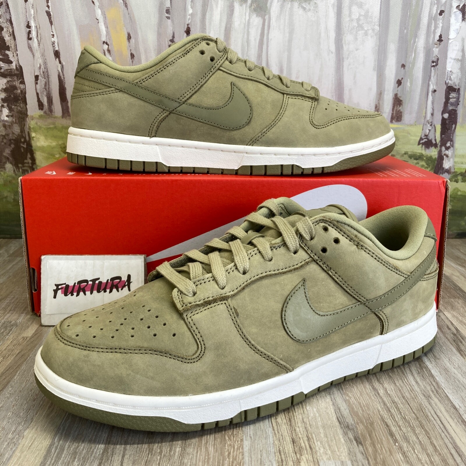 olive green dunk