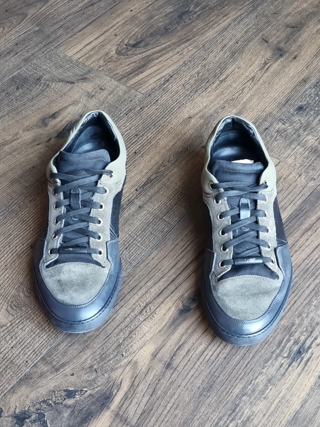 Baskets homme Christian Dior en cuir noir   Taille Royaume Uni 6,5