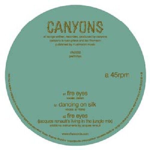 Canyons - Fire Eyes [New Vinyl LP]