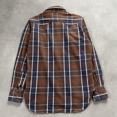 KAPITAL Check Western Shirt Gacha Pocket Long Sleeve Brown KAPITAL Check Western Shirt Gacha Pocket Long Sleeve Brown