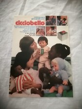 PUBBLICITA' ORIGINALE ADVERTISING BAMBOLOTTO "CICCIOBELLO" SEBINO anni 70/80