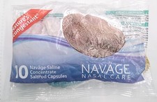 Navage Saline Concentrate SaltPod Capsules 10 Pack / Sealed Bag