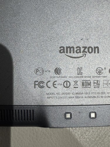 AMAZON KINDLE D01200 E-READER Used Working - Picture 3 of 3