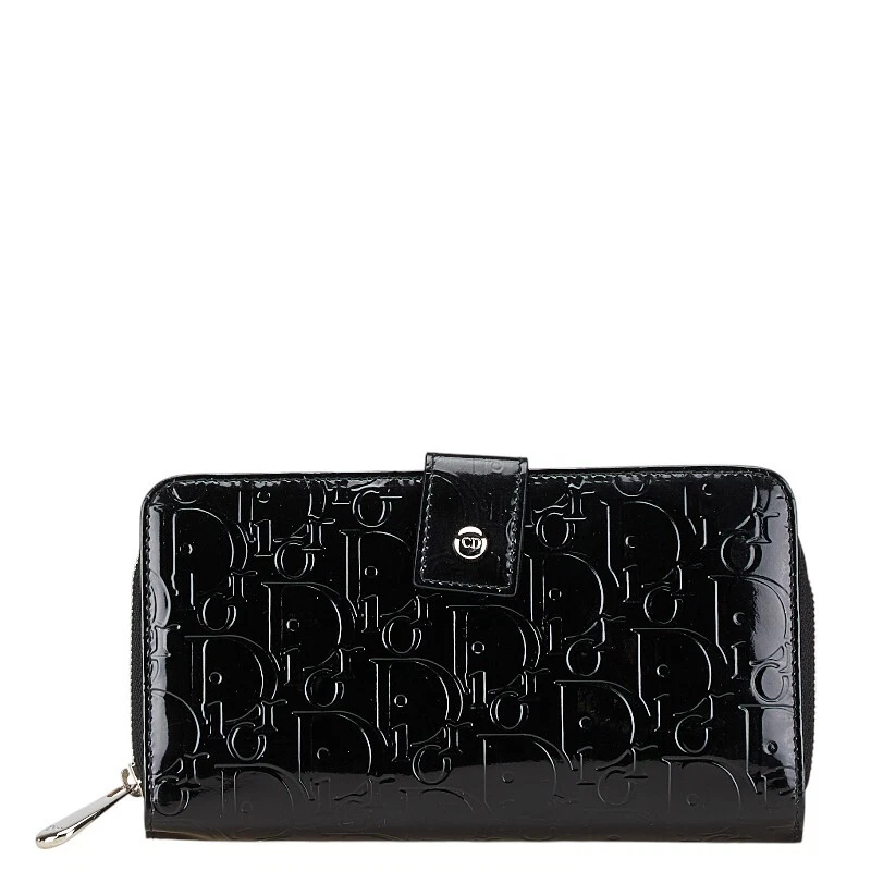 Portefeuille Dior Trotter rond zippé femme 【Occasion】