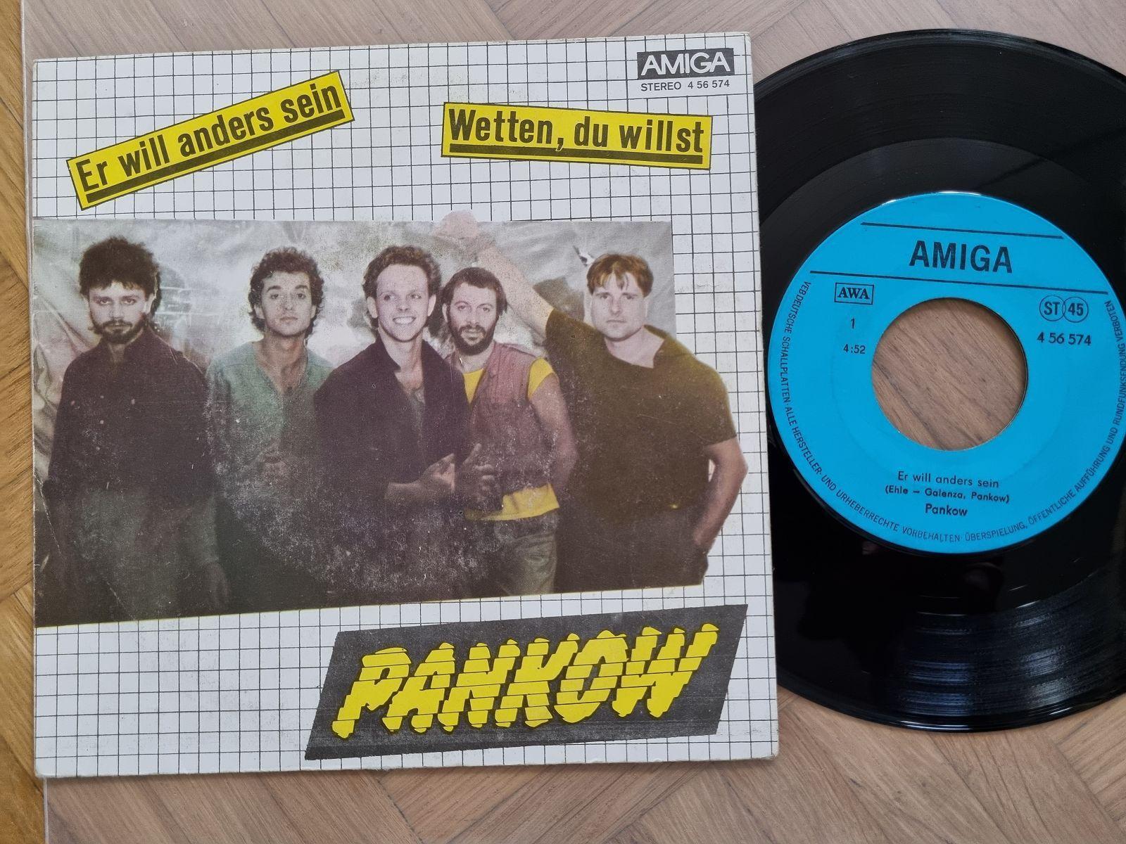 7"" Single Pankow - Er will anders sein Vinyl Amiga