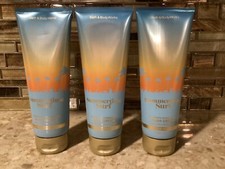 Bath  Body Works  SUMMERTIME SURF  Hydrating Body Cream 8 Oz  LOT of 3