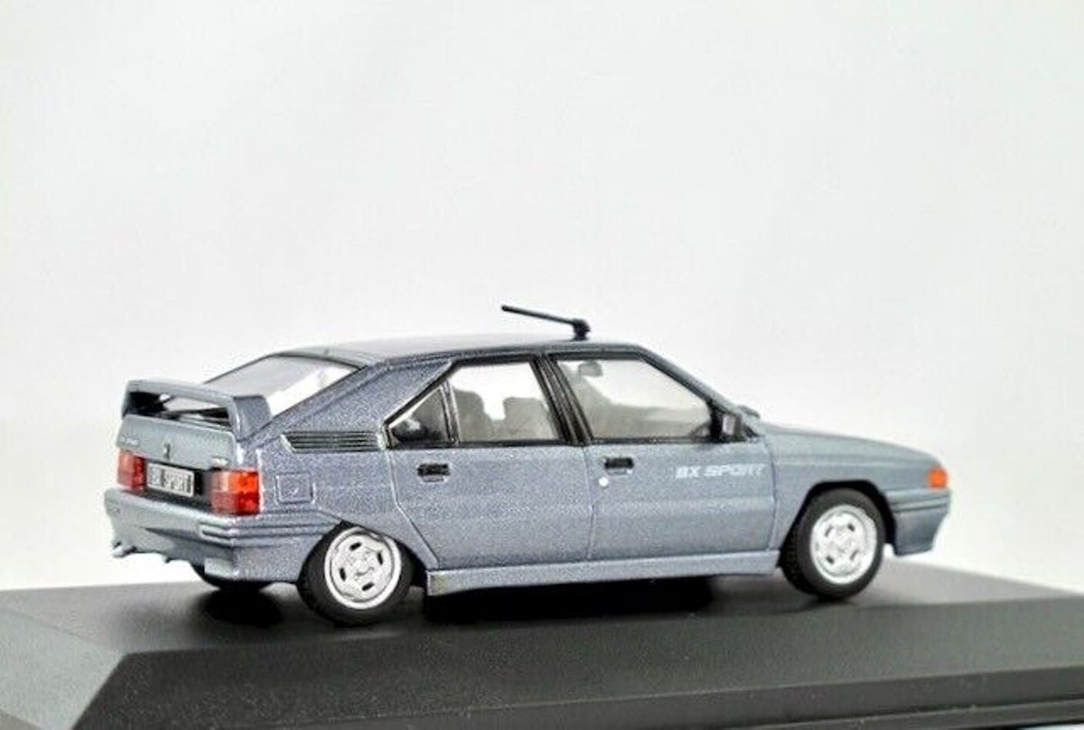 CITROEN BX SPORT 1985 GRIS RENARD 1.9 8V SOLIDO S4311001 1:43 GREY