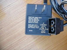 Fisher Price Power Wheels 6 Volt Class 2 Battery Charger 00801-0976 Model 040135