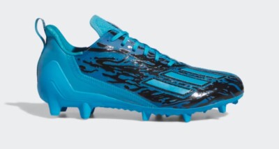 Adidas Adizero 12.0 Poison Panther Cyan Football Cleats  display picture 2
