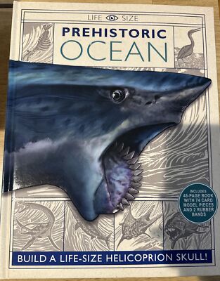 Life Size Prehistoric Ocean Book (Includes 48 pages & 74 Card Model & 2 Bands)