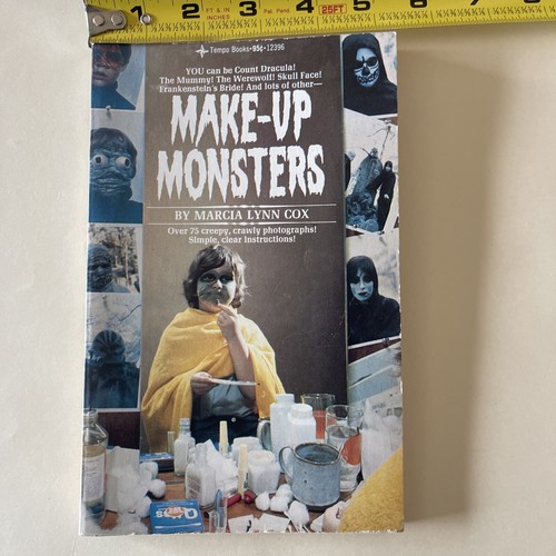 Vintage Make Up Monsters Book! Face Monsters Instruction Book! With Pictures! - Picture 19 of 20