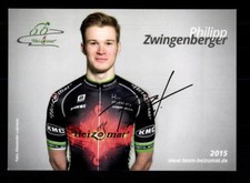 Philipp Zwingenberger Autogrammkarte Original Signiert Radfahren+A 172594