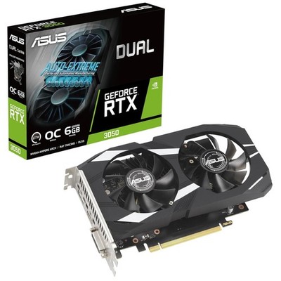 Compact Dual NVIDIA GeForce RTX 3050 6GB with Axial-tech Fan for Quiet Gaming