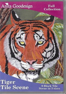 Anita Goodesign Full Collection - Tiger Tile Scene (CD-ROM)