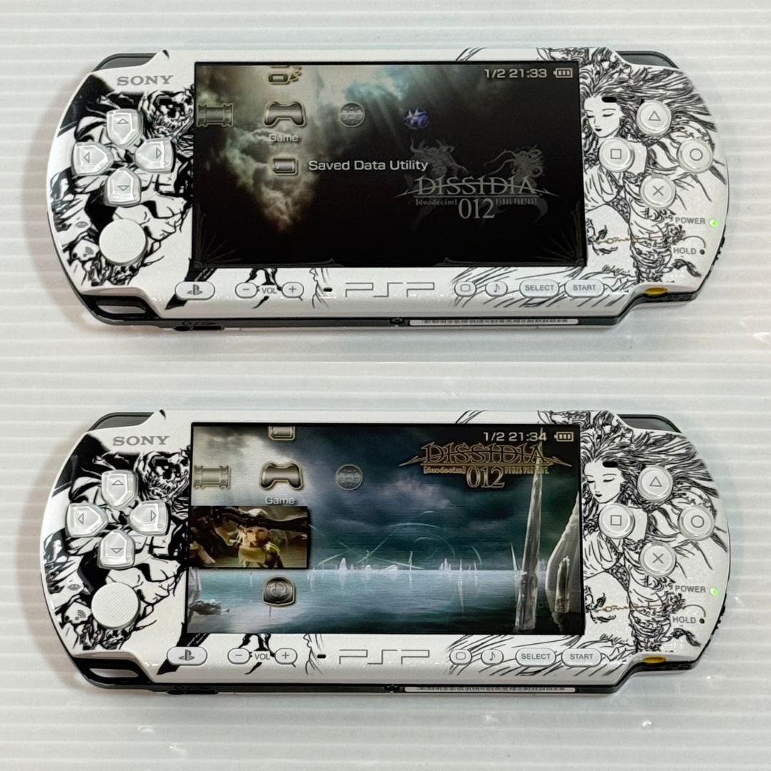 Sony PSP-3000 Console Final Fantasy FF Dissidia 012 Limited w/etc